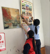 市场监督工做人员率领意愿者深切平孟镇沿
